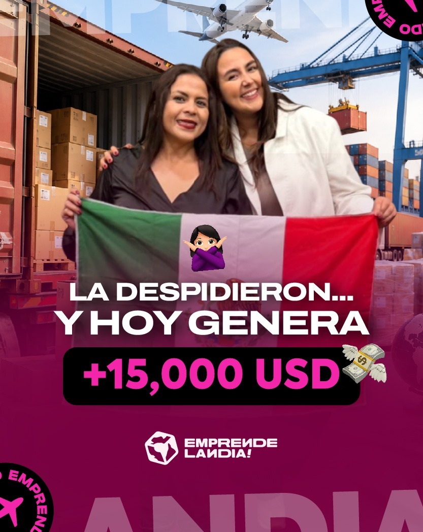 Alumna de Emprendelandia con su resultado declarado